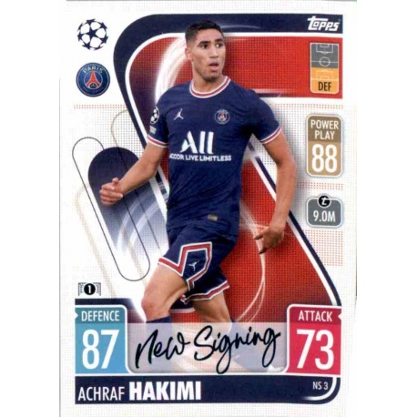 Achraf Hakimi Paris Saint-Germain NS3