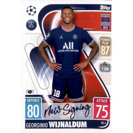 Georginio Wijnaldum Paris Saint-Germain NS4