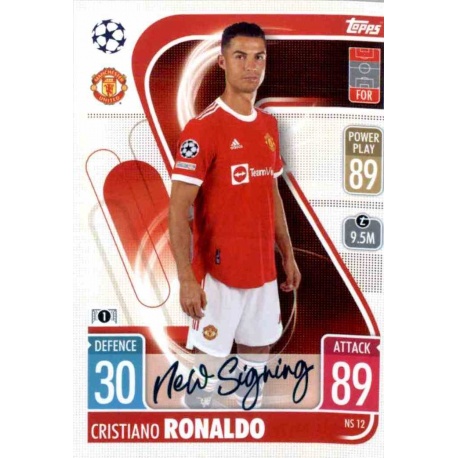 Cristiano Ronaldo Manchester United NS12