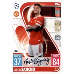 Jadon Sancho Manchester United NS22