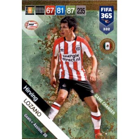 Hirving Lozano Game Changers 332 FIFA 365 Adrenalyn XL