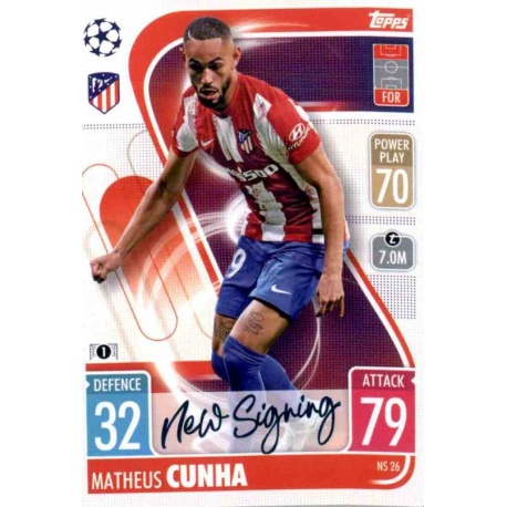 Matheus Cunha Atletico de Madrid NS26