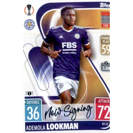 Ademola Lookman Leicester City NS32