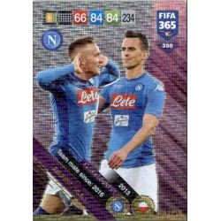 Zieliński / Milik SSC Napoli Club Country 350 FIFA 365 Adrenalyn XL