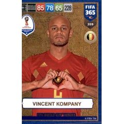 Vincent Kompany FIFA World Cup Heroes 359 FIFA 365 Adrenalyn XL