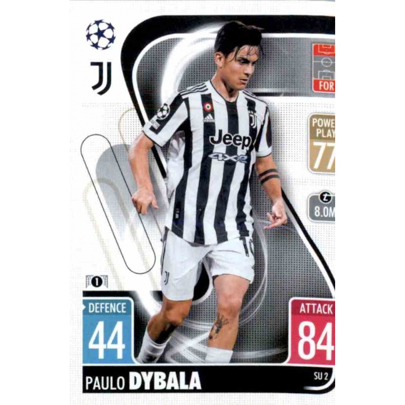Trading Cards Paulo Dybala UK Update Topps Match Attax 21/22