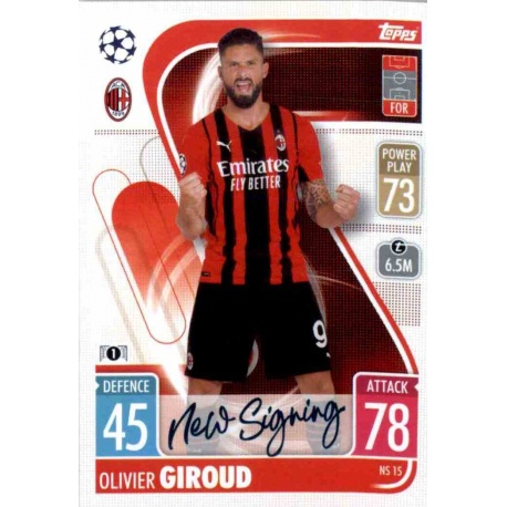 Olivier Giroud AC Milan NS15