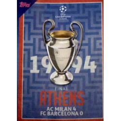 UEFA Champions League Final 1994 - AC Milan 4-0 FC Barcelona 6