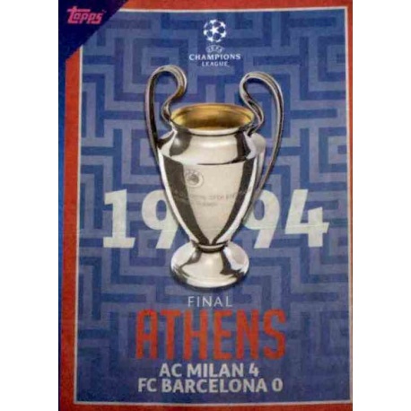 UEFA Champions League Final 1994 - AC Milan 4-0 FC Barcelona 6
