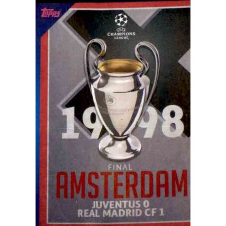 UEFA Champions League Final 1998 - Juventus 0-1 Real Madrid 10