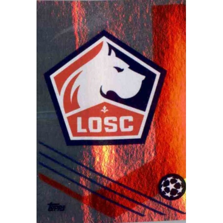 Topps Champions League Sticker  2021/22 59 LOSC Lille Wappen Logo badge
