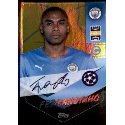 Fernandinho Captain - Autograph Manchester City 78