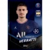 Sale Sticker of Marco Verratti Paris Saint-Germain Topps Stickers Champions League 2021/22