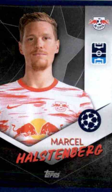 Marcel Halstenberg Sticker 85 RB Leipzig Champions League 17/18 