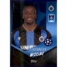 Sale Sticker of Stanley Nsoki Club Brugge Topps Stickers Champions League 2021/22
