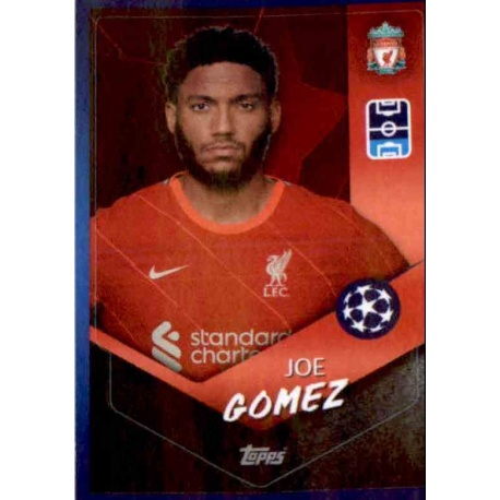 Buy Sticker Joe Gomez Liverpool Topps Champions League 2021/22 Stickers
