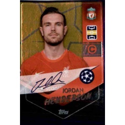 Jordan Henderson Captain - Autograph Liverpool 169