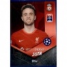 Sale Sticker of Diogo Jota Liverpool Topps Champions League Stickers 2021/22