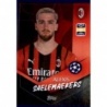 Offer Sticker Alexis Saelemaekers AC Milan Topps Champions League 2021/22 Stickers