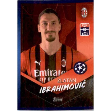 Calciatori Panini 2020/21 2021 Zlatan Ibrahimovic Sticker AC Milan Rare MVP2 