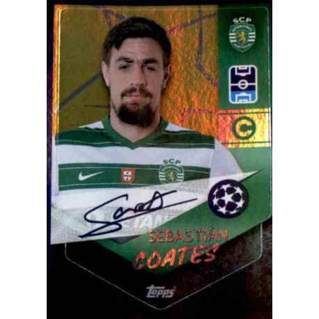 Sebastián Coates Captain - Autograph Sporting Clube de Portugal 215