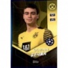 Buy Loose Sticker Giovanni Reyna Borussia Dortmund Topps Stickers Champions League 2021/22