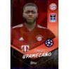 Sale Sticker of Dayot Upamecano FC Bayern München Topps Stickers Champions League 2021/22