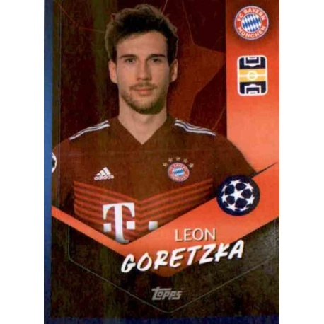 Topps Champions League Sticker 2021/2022 Limited Sticker Card S6 Leon Goretzka 