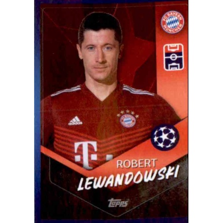 Champions League 19 20 Sticker 82 Robert Lewandowski Top Scorer Bayern München 