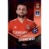 Sale Sticker of Nicolás Otamendi SL Benfica Topps Uefa Champions League 2021/22