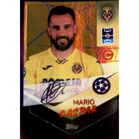 Mario Gaspar Captain - Autograph Villarreal CF 431