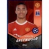 Offer Sticker Mason Greenwood Manchester United Topps Uefa Champions League 2021/22
