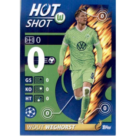 Wout Weghorst Hot Shot VfL Wolfsburg 555