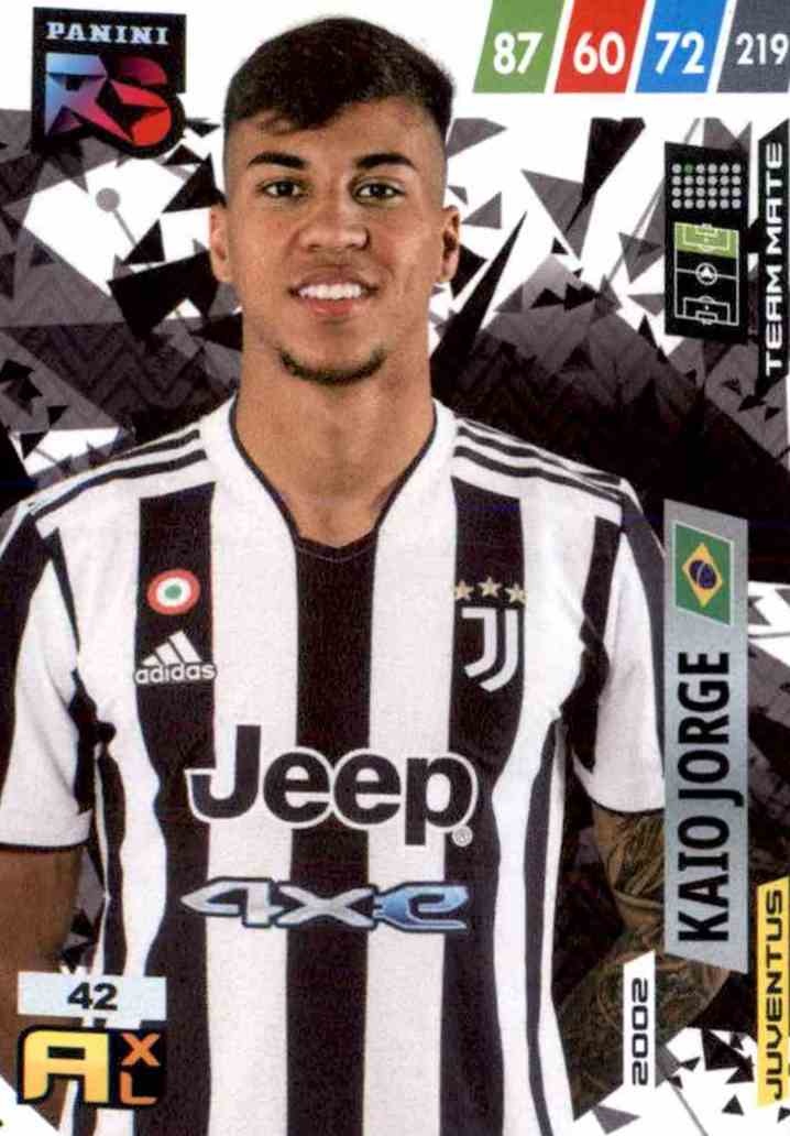 2022-23 TOPPS CHROME UEFA KAIO JORGE AUTO REFRACTOR JUVENTUS #CA