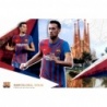 Offer Soccer Cards Sergio Busquets Our City 2021-22 Topps FC Barcelona Official Team Set