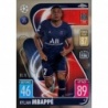 Soccer Trading Cards Kylian Mbappe PSG Topps Match Attax Chrome 2021/22