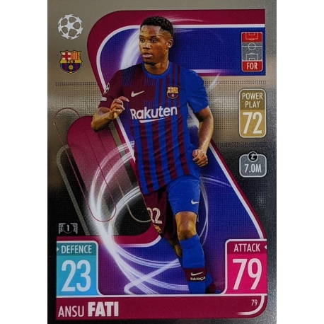 Ansu Fati Barcelona 79