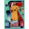 Cromos de Fútbol Gianluigi Donnarumma Neon Green Super Signings Topps Match Attax Chrome 21/22