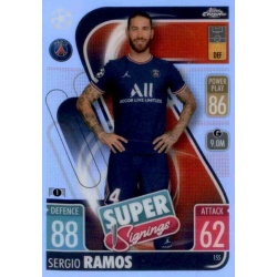 Sergio Ramos Refractor Super Signings PSG 155