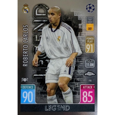Roberto Carlos Legends Real Madrid 198