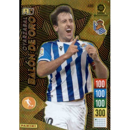 Cromos de Fútbol Oyarzabal Balón de Oro Adrenalyn XL 2021 22 La Liga