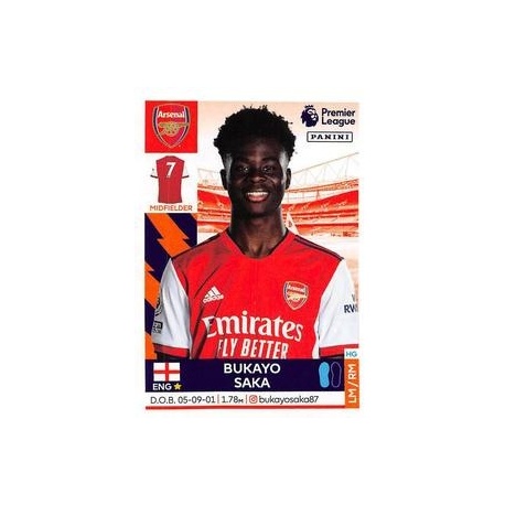 Bukayo Saka Arsenal 37