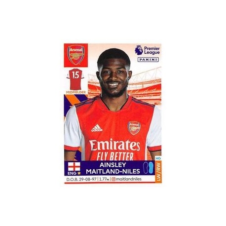 Ainsley Maitland-Niles Arsenal 40