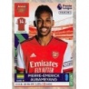 Comprar Cromo Pierre-Emerick Aubameyang Arsenal Panini Premier League Sticker Album 2022