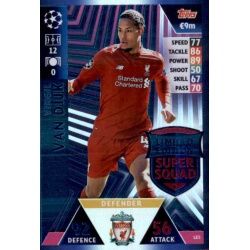 Virgil Van Duk Limited Edition LE5 Match Attax Champions 2018-19