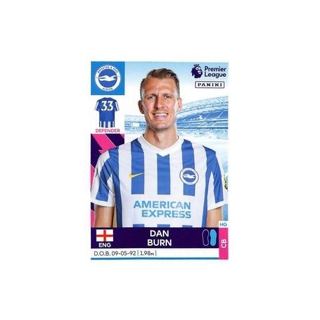 Dan Burn Brighton & Hove Albion 118