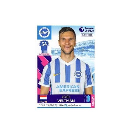 Joël Veltman Brighton & Hove Albion 119
