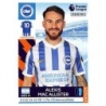 Comprar Cromo Alexis Mac Allister Brighton & Hove Albion Panini Premier League 2021/22