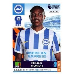 Enock Mwepu Brighton & Hove Albion 123