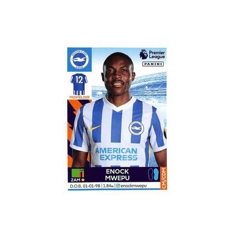 Enock Mwepu Brighton & Hove Albion 123
